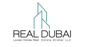 REAL DUBAI Logo – Lovisa Homes Real Estate Broker LLC