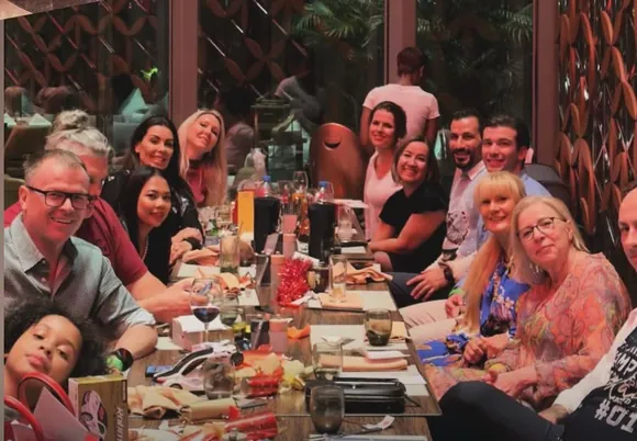 Weihnachtsessen mit Kunden und Freunden von REAL DUBAI